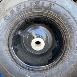 New CARLISLE 13x6.50-6 Zero Turn Tire Never Used On Rim 
