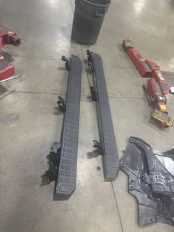 Brand New Side Steps Off A 2025 Land Cruiser