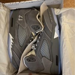 Jordan 5 retro wolf grey