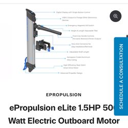 Epropulsion Elite Electric Outboard Motor
