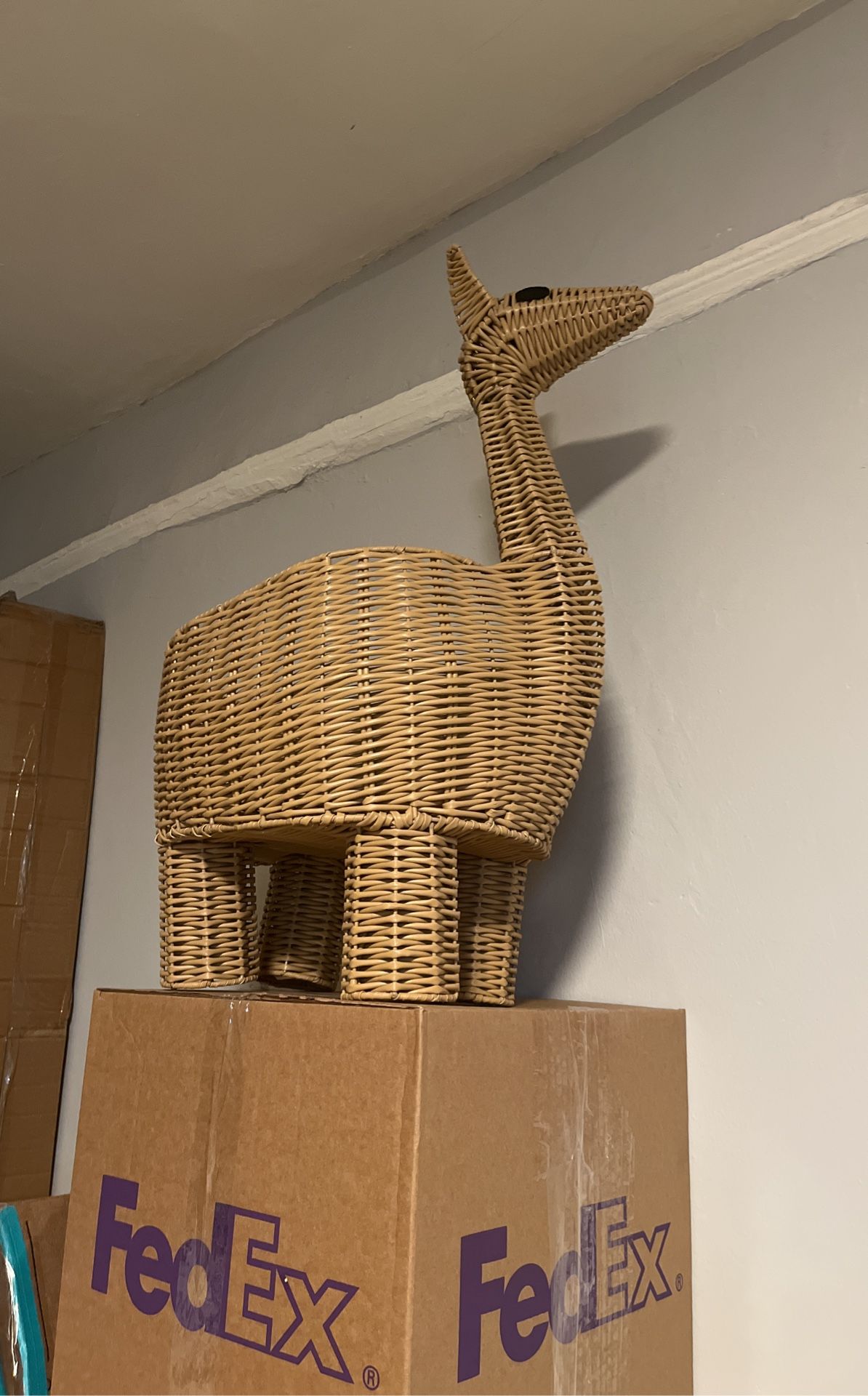 NEW storage Straw Deer