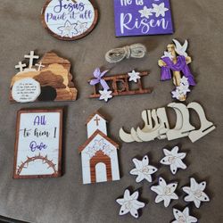 Religious Wood Carved Crafts 