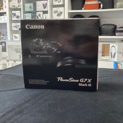Canon PowerShot G7X Mark III