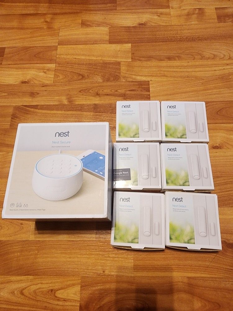 Google Nest Secure Alarm System Sensors
