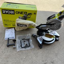 RYOBI ONE+ 18V Cordless 7-1/4 in. Compound Miter Saw (Tool Only)