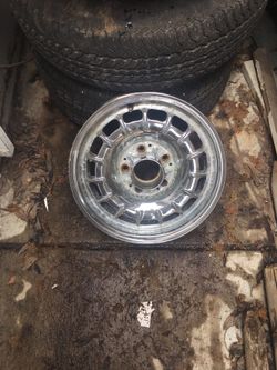 14” old school Mercedes rim (1)
