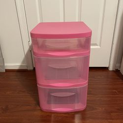 3 Drawer Plastic Storage Tower