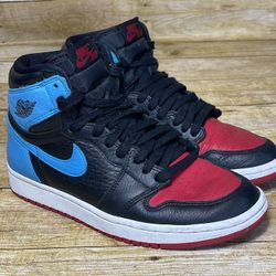 Nike Air Jordan 1 High OG Retro UNC to Chicago Women's Size 7.5 Shoes CD0461-046