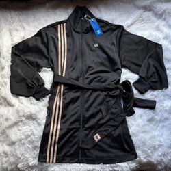 Rare adidas Originals 3-Stripes 3S Wrap Tracksuit Dress Women's Size Small And Large