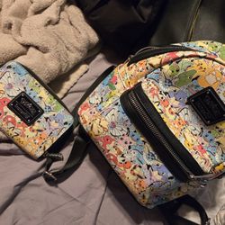Gen 1 Pokémon Loungefly Bag And Wallet 