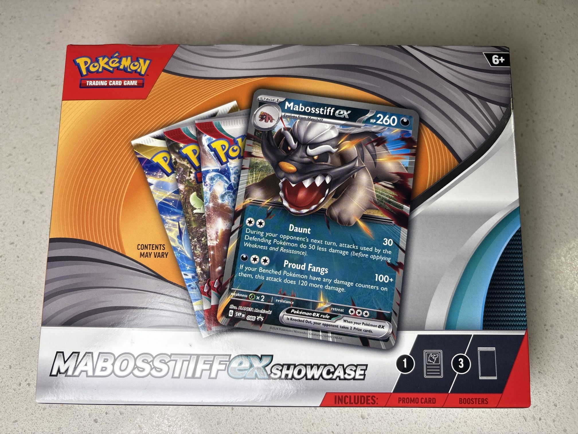 Mabosstiff Ex Showcase Pokemon Cards 