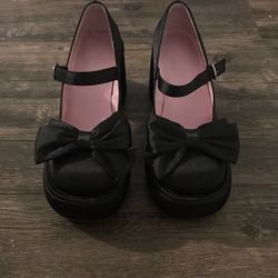 Dolls kill platform mary janes 