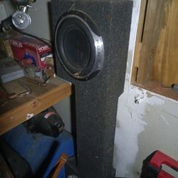 Rockford Fosgate Punch Subs In A Truck Sub Box $120 Obo