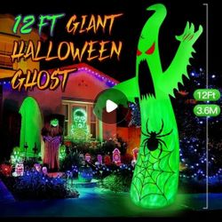 Inflated Halloween Decoration 12ft Tall New Openbox