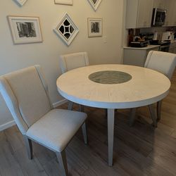 Dining Table + 3 Chairs only.