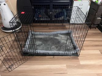 XL 48” TOP PAW Double Door Dog Crate + XL Bed Included