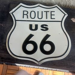 Vintage Route 66 Sign