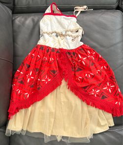 Disney Moana Dress Toddler girls 5T / 6T