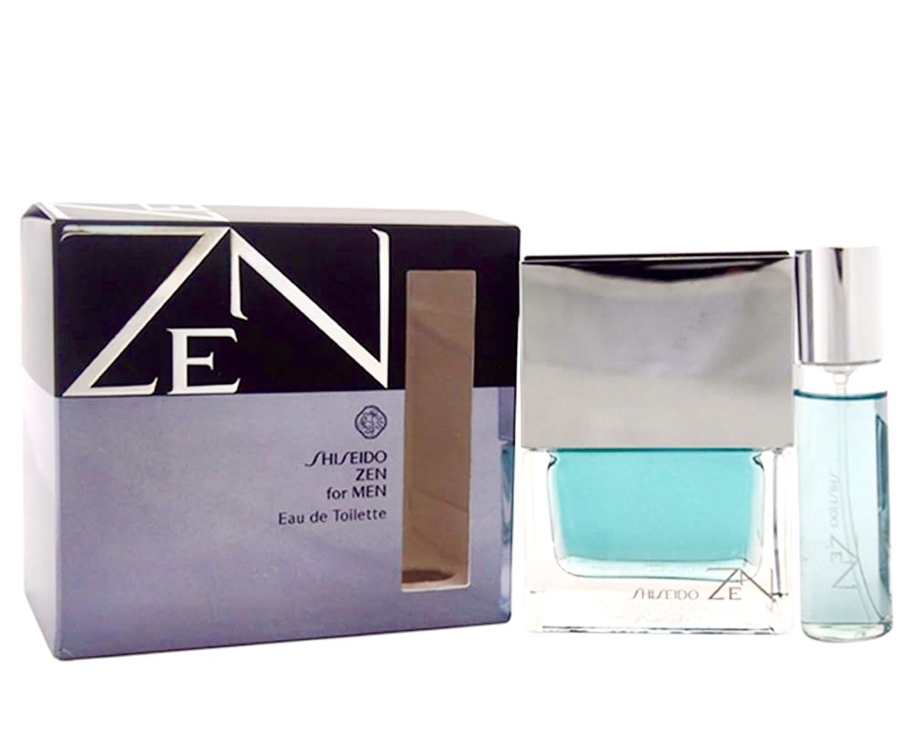 ZEN By Shiseido for Men Eau de Toilette Spray 3.3 FL oz plus .5 FL oz bonus Automiser