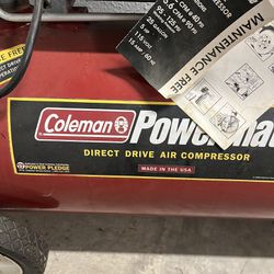 Coleman Power Mate 25 Gallon Compressor