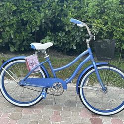 NEW 24 BEACH CRUISER 1 SPEED  READY TO RIDE