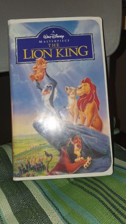 LION KING VHS