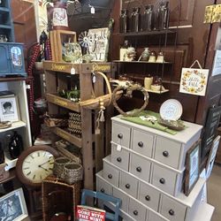 Refinished Vintage Apothecary 15 Drawer Cabinet Dresser