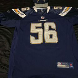 Y2K San Diego Chargers Jersey Merriman #56