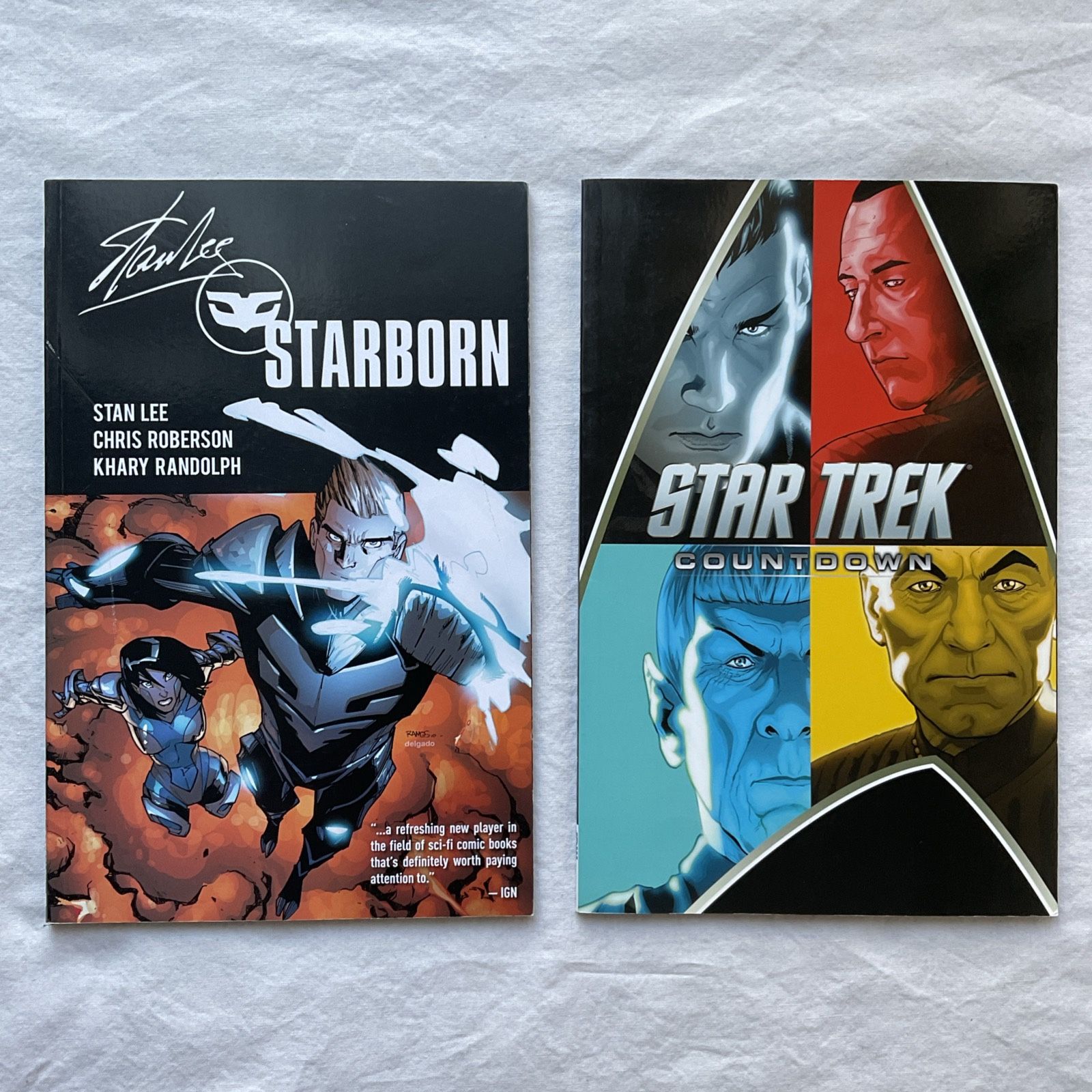 BOOM! Studios Starborn Vol 1 #1-4 By Stan Lee IDW Star Trek Countdown Vol 1 #1-4
