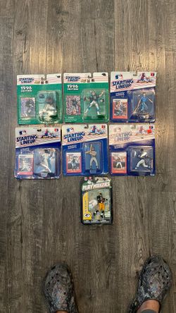 Starting Lineup 1988 & 1996 Baseball & Football 6 Different 