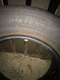 215 65 R16 tire