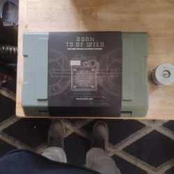 MUZEN PORTABLE BLUETOOTH SPEAKER "BORN TO BE WILD" NEW NEVER OPENED! 