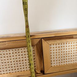 2-drawers wood console 