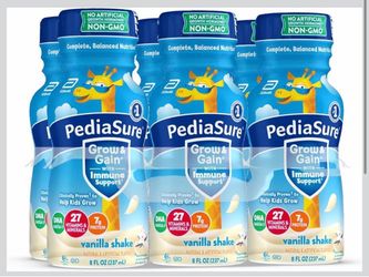 PediaSure Grow & Gain Vanilla Shake 6-Pack (15)