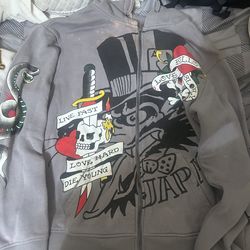 Ed hardy zipup