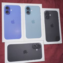 Apple iPhone 16 Plus 256gb $1050 Or iPhone 16 128gb $850 Or iPhone 15 $770 New Unlocked 