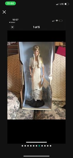 Princess Diana Collectors Edition Doll
