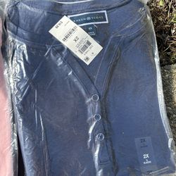 3  Karen Scott 3/4 Sleeve T-Shirt Women's Size 2xL