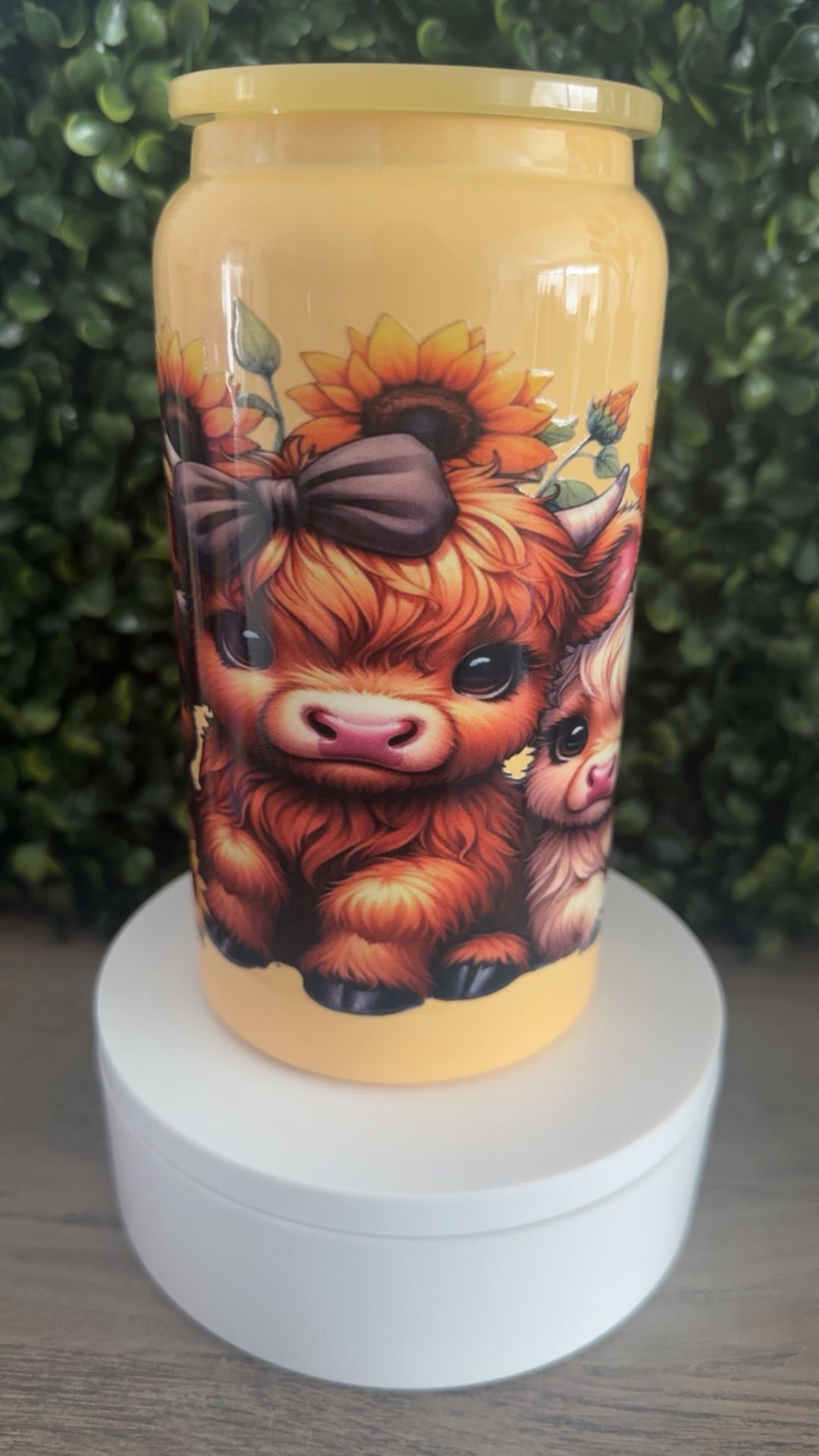 Highland Cow Stainless Steel Cup
