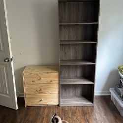 Dresser And Bookshelf
