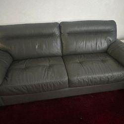 Leather Seat Couches And Also Stairs carpet normal used