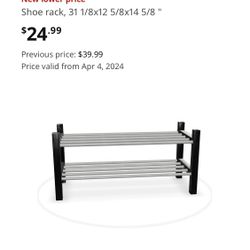 Shoe Racks (2) 