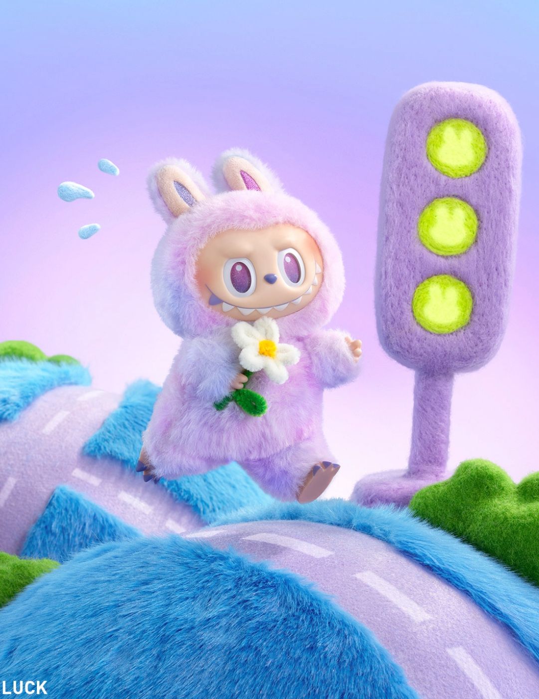 Labubu V3 ‘Luck’ Purple