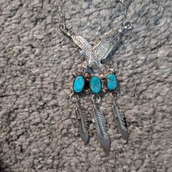 Native American Turquoise Necklace