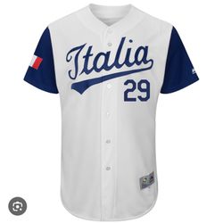 Italy Baseball Jersey 