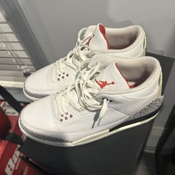 White Cement jordan 3 sz 13 