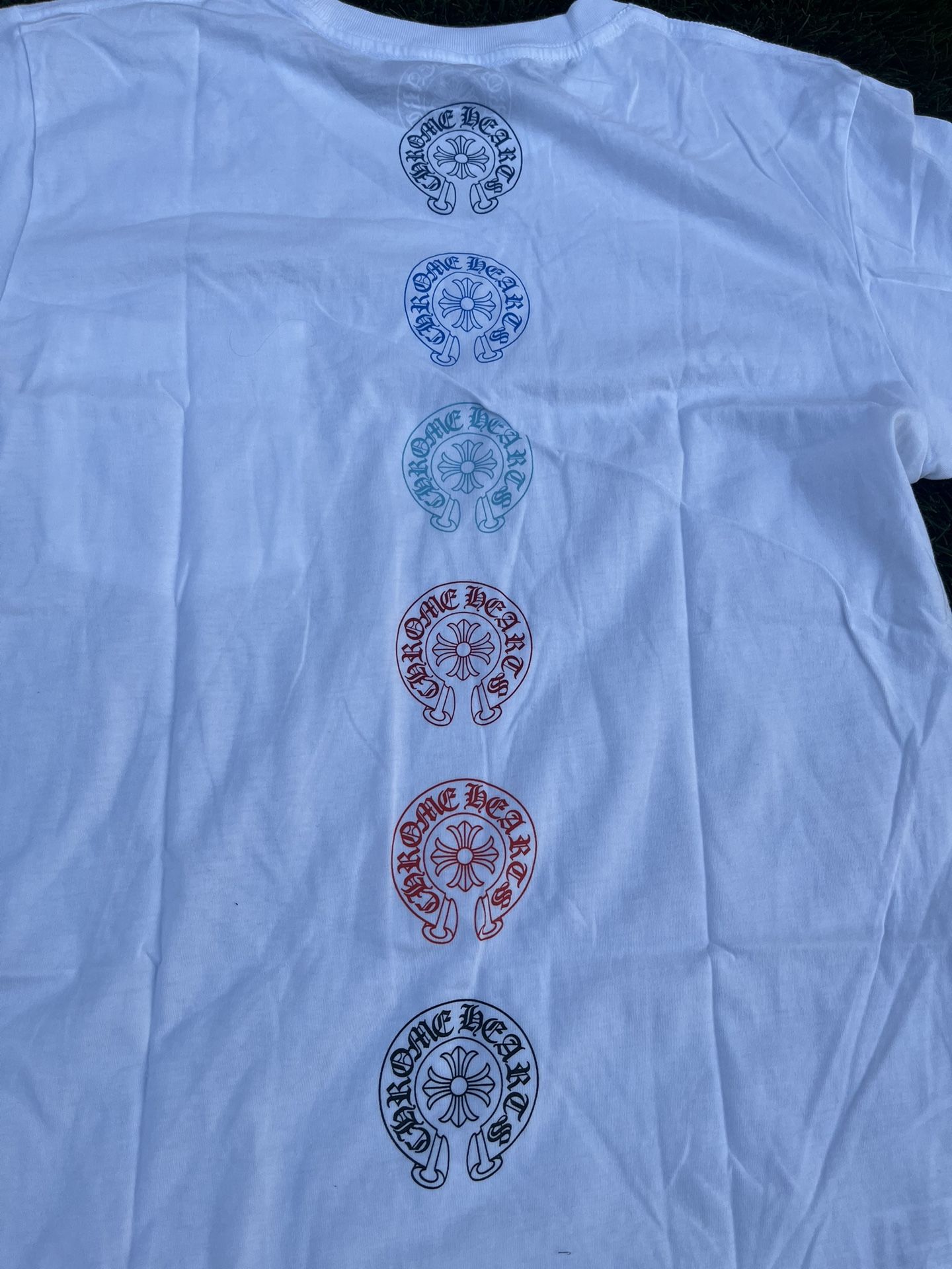Chrome Hearts multi color horseshoe t shirt