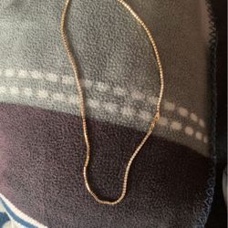 Gold Tennis Necklace