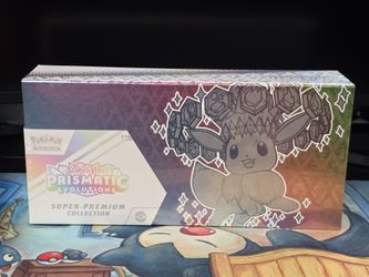 Pokemon Prismatic Evolutions Super Premium Collection Box 