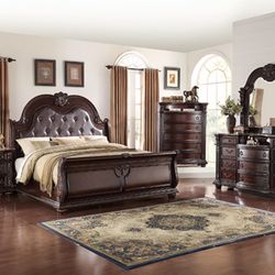 4 Pc Queen Bedroom Set